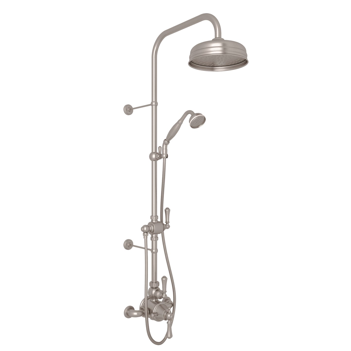 Perrin & Rowe U.KIT61N Georgian Era 3/4" Exposed Wall Mount Thermostatic Shower System