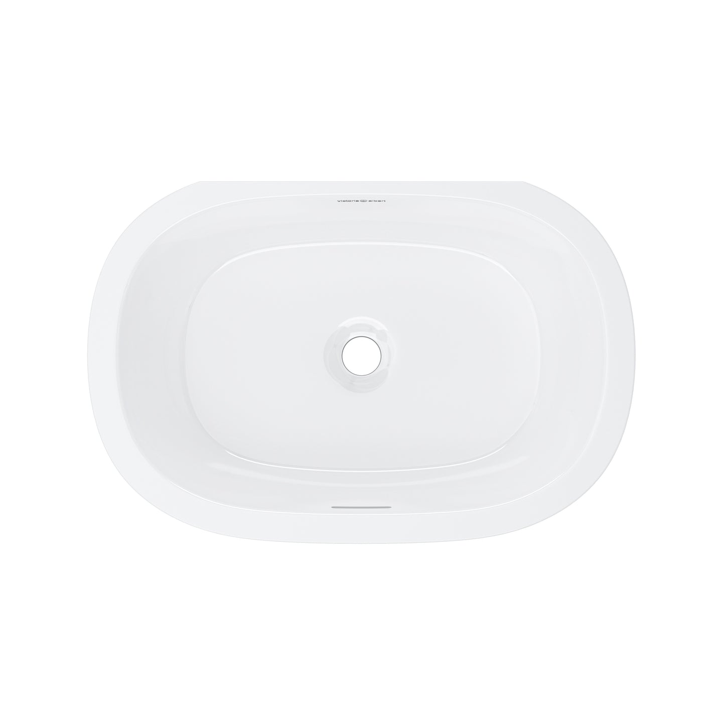 Victoria + Albert UB-BAR-53-IO 21" x 14" Undermount Oval Lavatory Sink