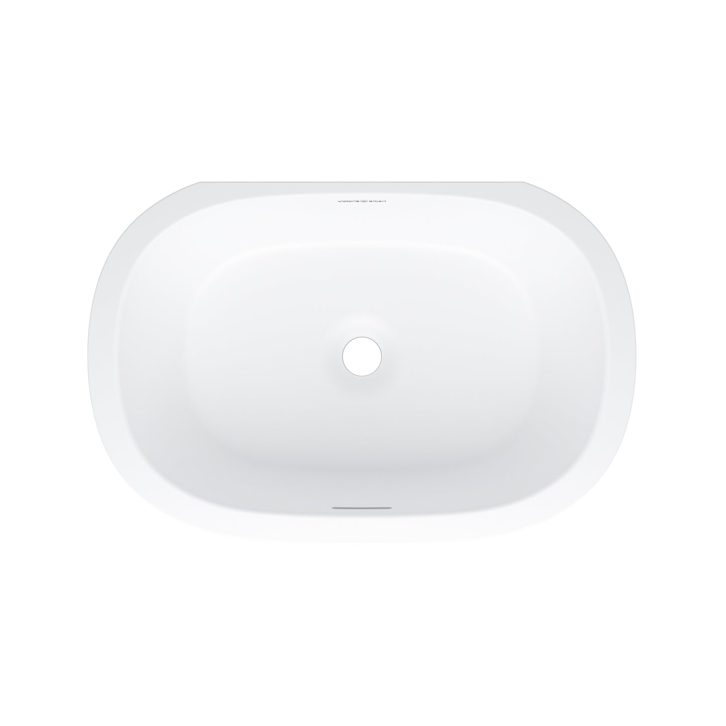 Victoria + Albert UB-BAR53M-SM-IO 21" x 14" Undermount Oval Lavatory Sink