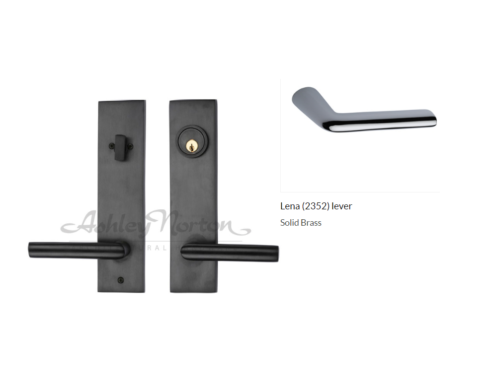 Ashley Norton UBLES.2352.50.R.4-234 Lena Entry - Satin Nickel