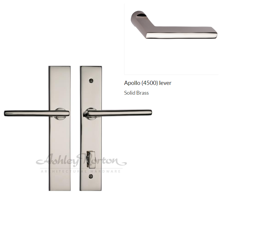 Ashley Norton UBLP4.4500.42.R.BK Apollo Lever High Dummy - Flat Black