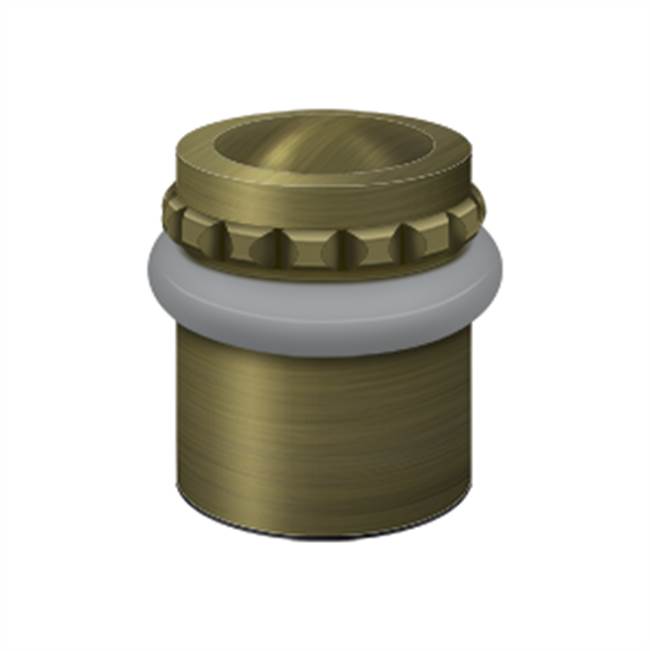 Deltana UFBP4505 Round Universal Floor Bumper Pattern Cap 1-5/8, Solid Brass