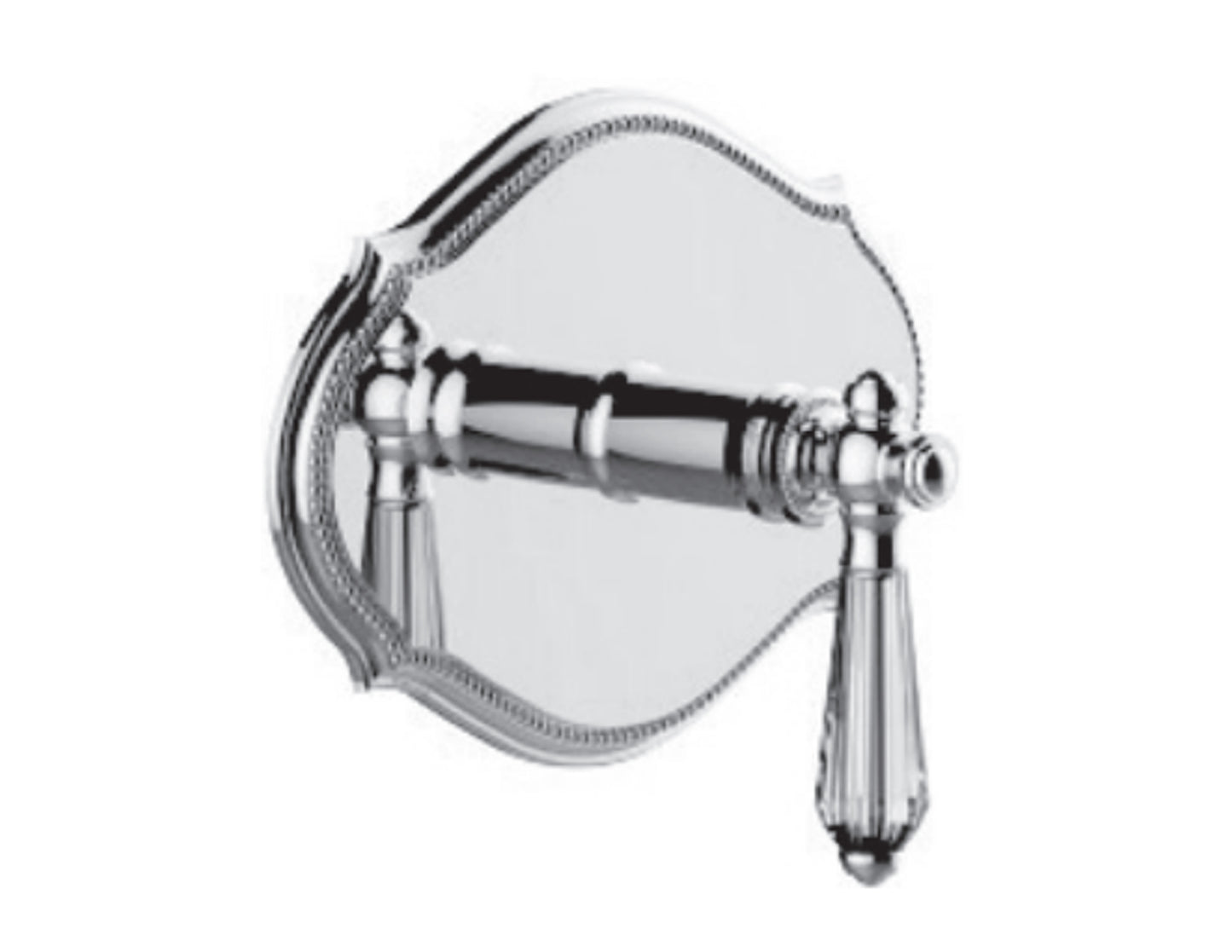 Vissoni V1331PC-TM Pressure Balance Trim - Uses PB-3800 valve - Parent
