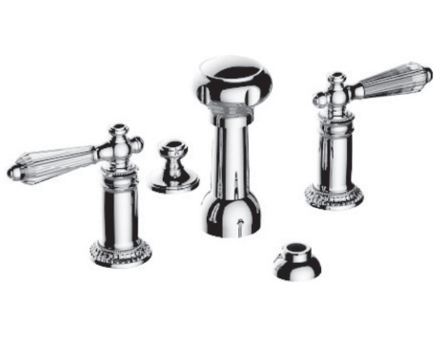 Vissoni V1370PC Bidet Fitting - Parent