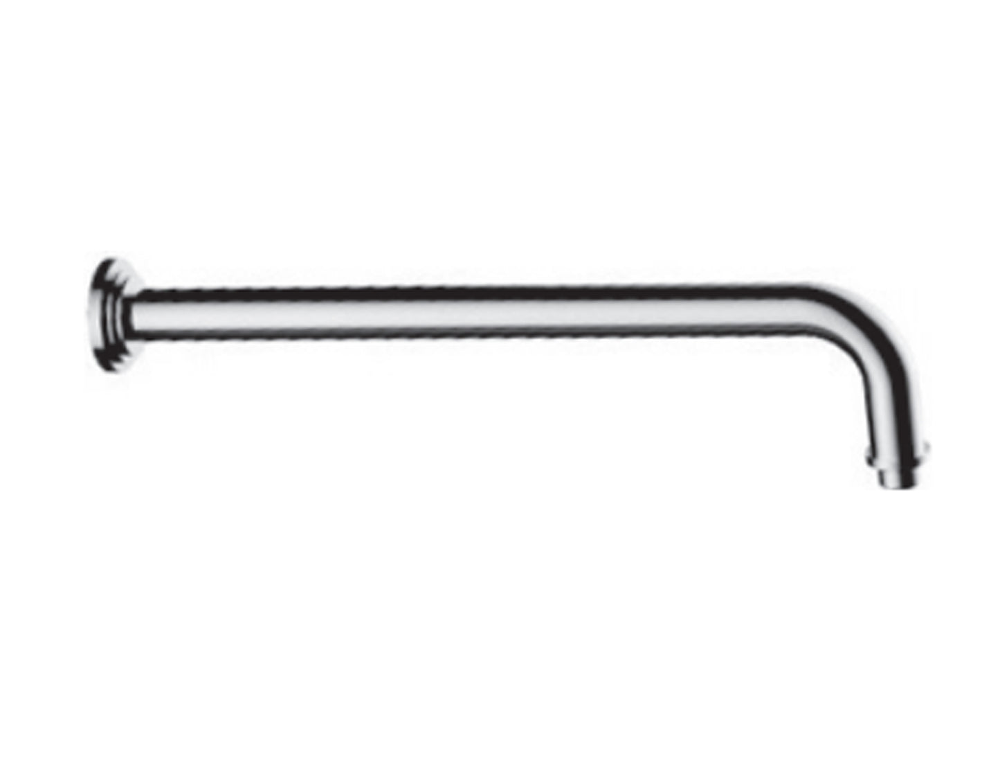 Vissoni V148616 15 Wall mount shower arm and flange (Guilloche) - Parent