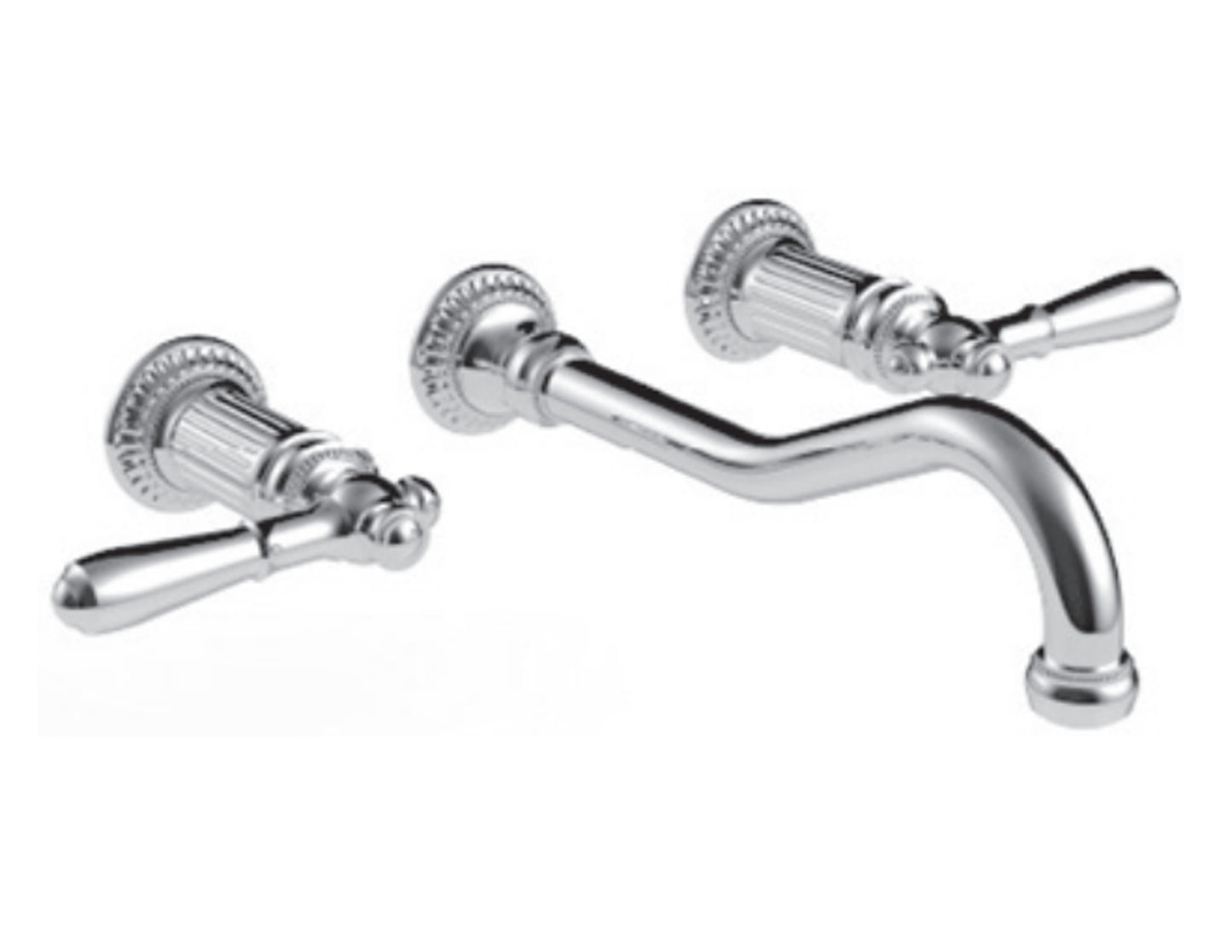 Vissoni V1627GA-TM 10 Wall Mount Widespread Lavatory - Uses WM-0020 valve - Parent