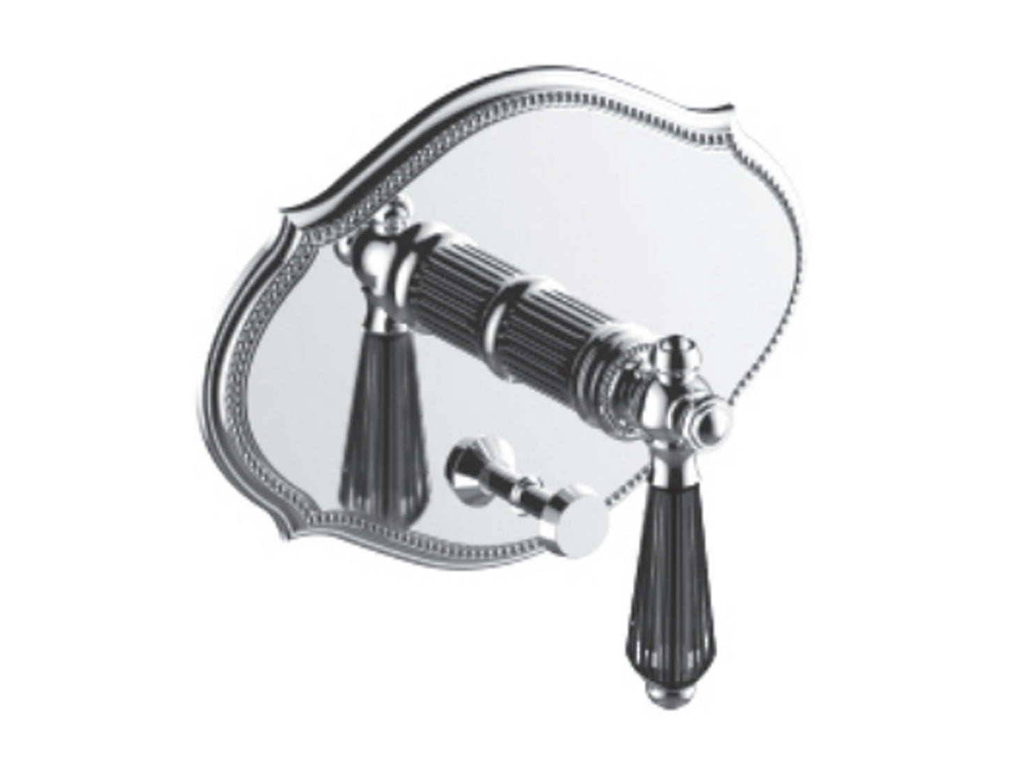 Vissoni V1635BC-TM Pressure Balanced Trim w/Diverter - Uses PB-3950 valve - Parent