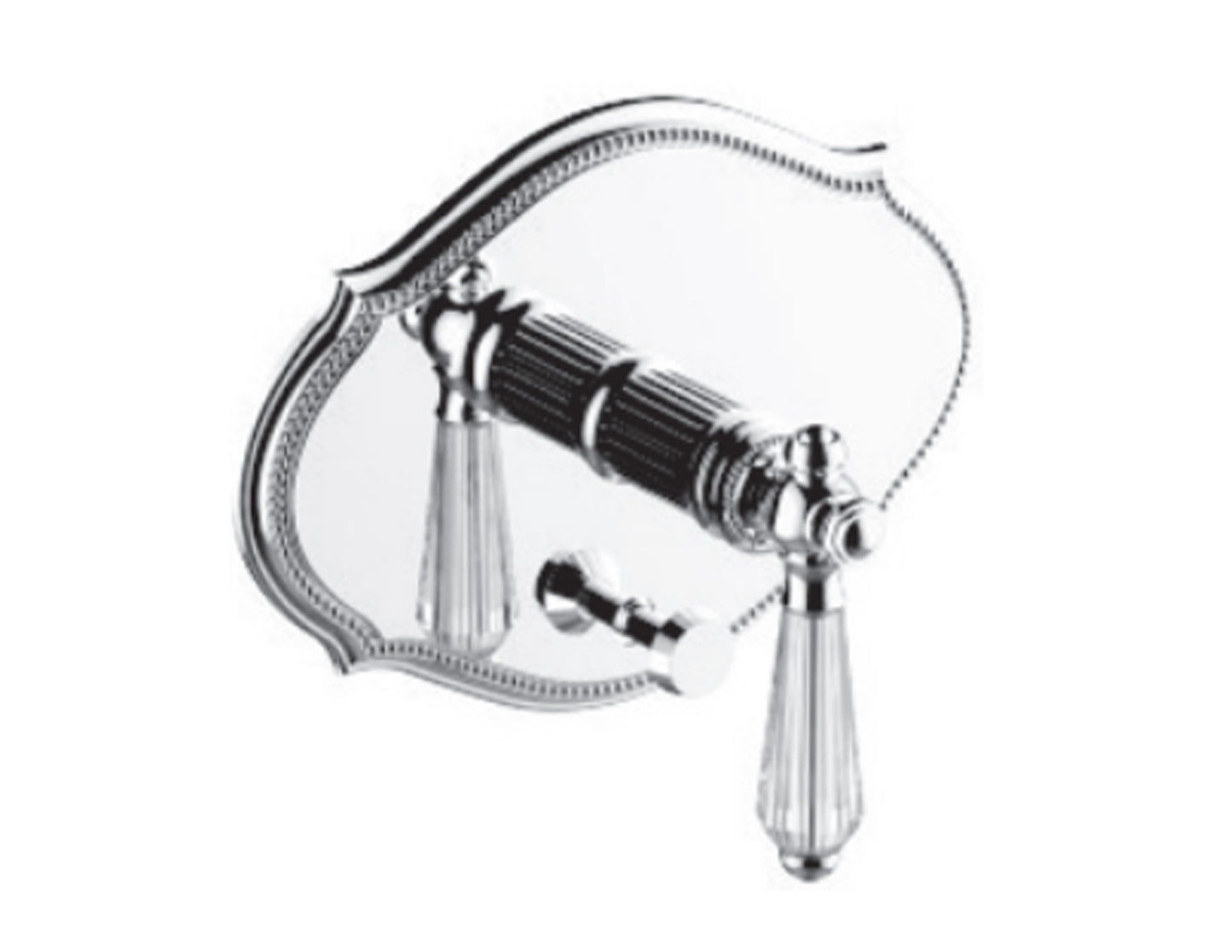 Vissoni V1635GC-TM Pressure Balanced Trim w/Diverter - Uses PB-3950 valve - Parent