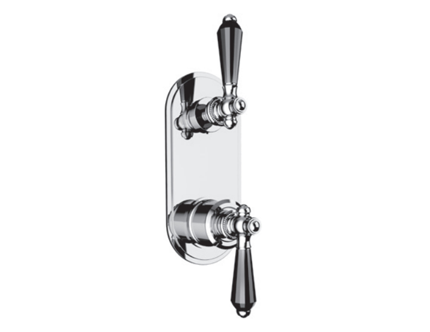 Vissoni V7095BC-TM 1/2 Thermostatic Trim w/1-Way Volume Control - Uses TH-9010 valve - Parent