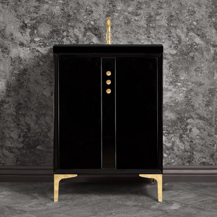 Linkasink VAN24B-009 Tuxedo With Buttons 24 Wide Vanity, 24 X 22 X 33.5 (Without Vanity Top) - Parent