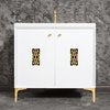 Linkasink VAN30W-011PB Frame With Deco Grate 30 Wide Vanity, 30 X 22 X 33.5 (Without Vanity Top) - Parent