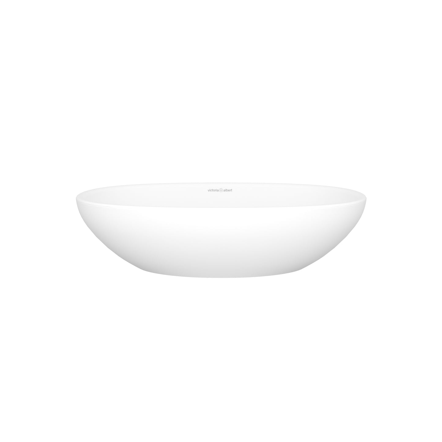 Victoria + Albert VB-BAR48M-SM-NO 19" x 12" Oval Vessel Lavatory Sink