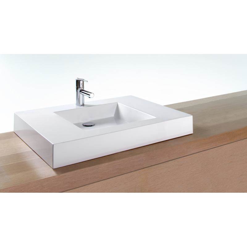 Wet Style VCM30-O-8-PC Lav - Cube Metro - 30 X 18 X 4 - Pc O/F - 3 Holes 8 C/C - Parent