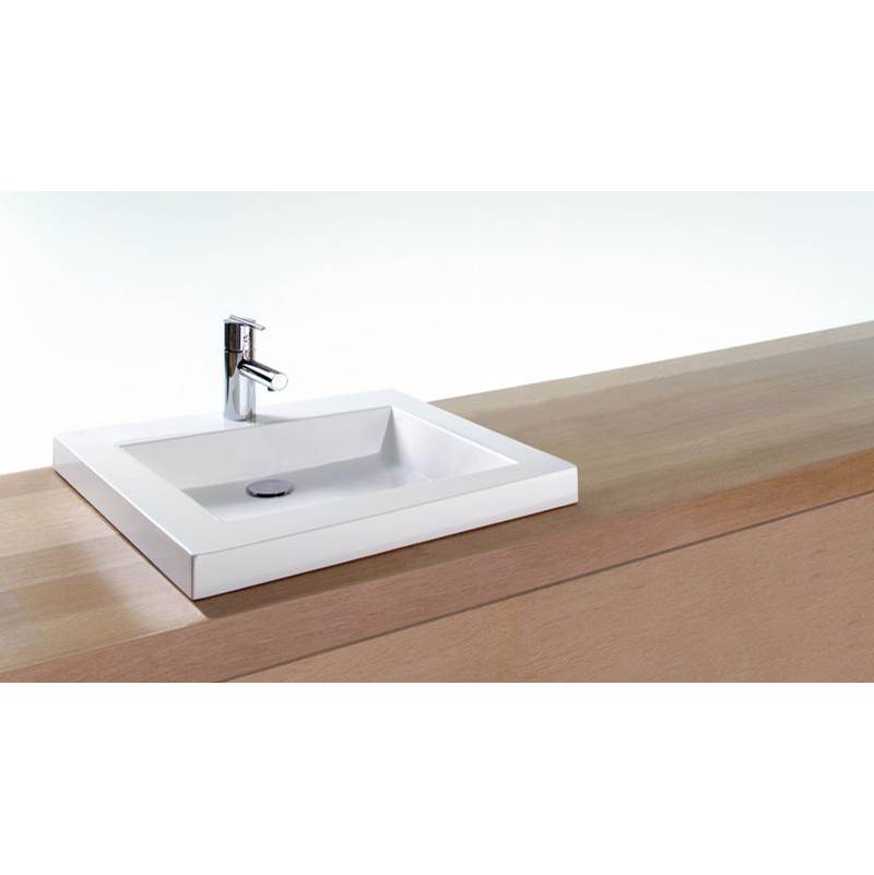 Wet Style VCMS20-O-1-NT Lav - Cube Metro - 20 X 18 X 2 - Nt O/F - 1 Hole - Parent