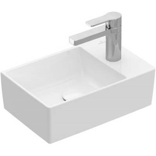 Villeroy And Boch 4323UM01 Memento 2.0 Handwashbasin 15 3/4 x 10 1/4 (400 x 260 mm) ground single hole