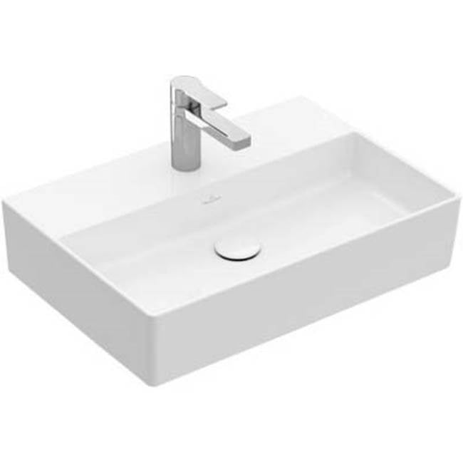 Villeroy And Boch 4A22UV01 Memento 2.0 Washbasin 19 5/8 x 16 1/2 (500 x 420 mm) ground 8 wide spread