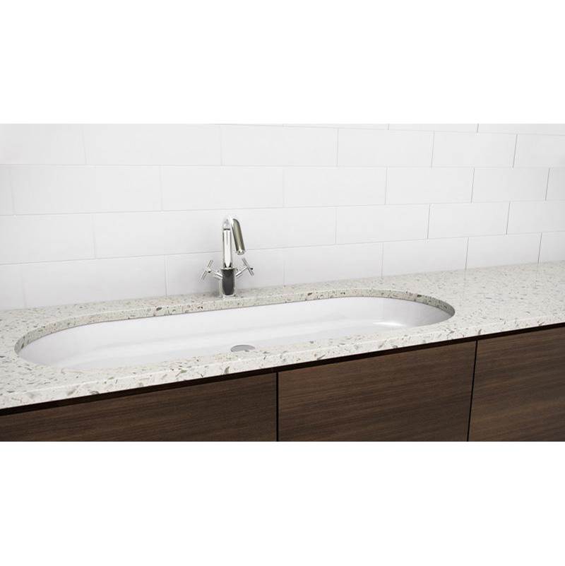 Wet Style VOV836U-O-BN Lav - Ove - 36 X 15 X 4 - Undermount Vessel - Bn O/F - Parent