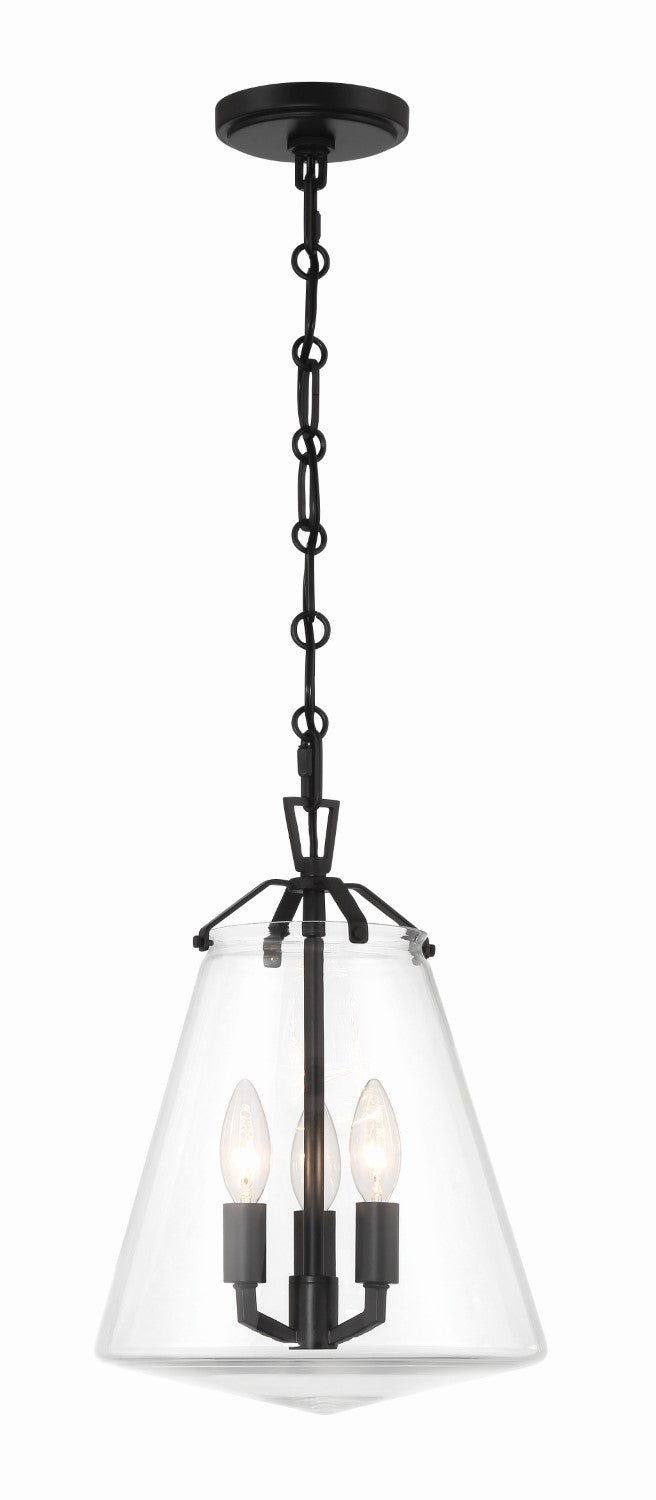 Crystorama VSS-7004 Voss 3 Light Mini Chandelier