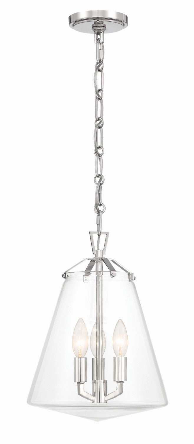 Crystorama VSS-7004 Voss 3 Light Mini Chandelier