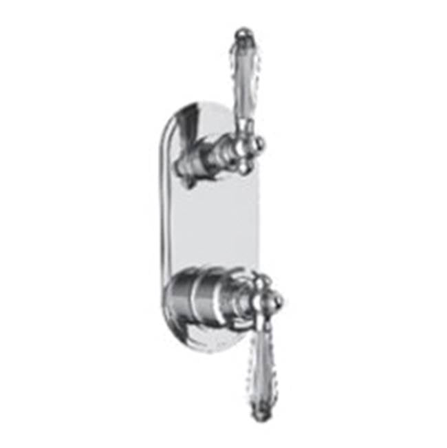 Vissoni V7097PC-TM 1/2 Thermostatic Trim w/2-Way Diverter (non-shared) - Uses TH-9210 valve
