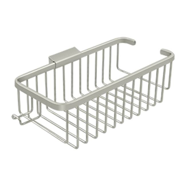 Deltana WBR1054H Wire Basket 10-3/8, Deep, Rectangular With Hook