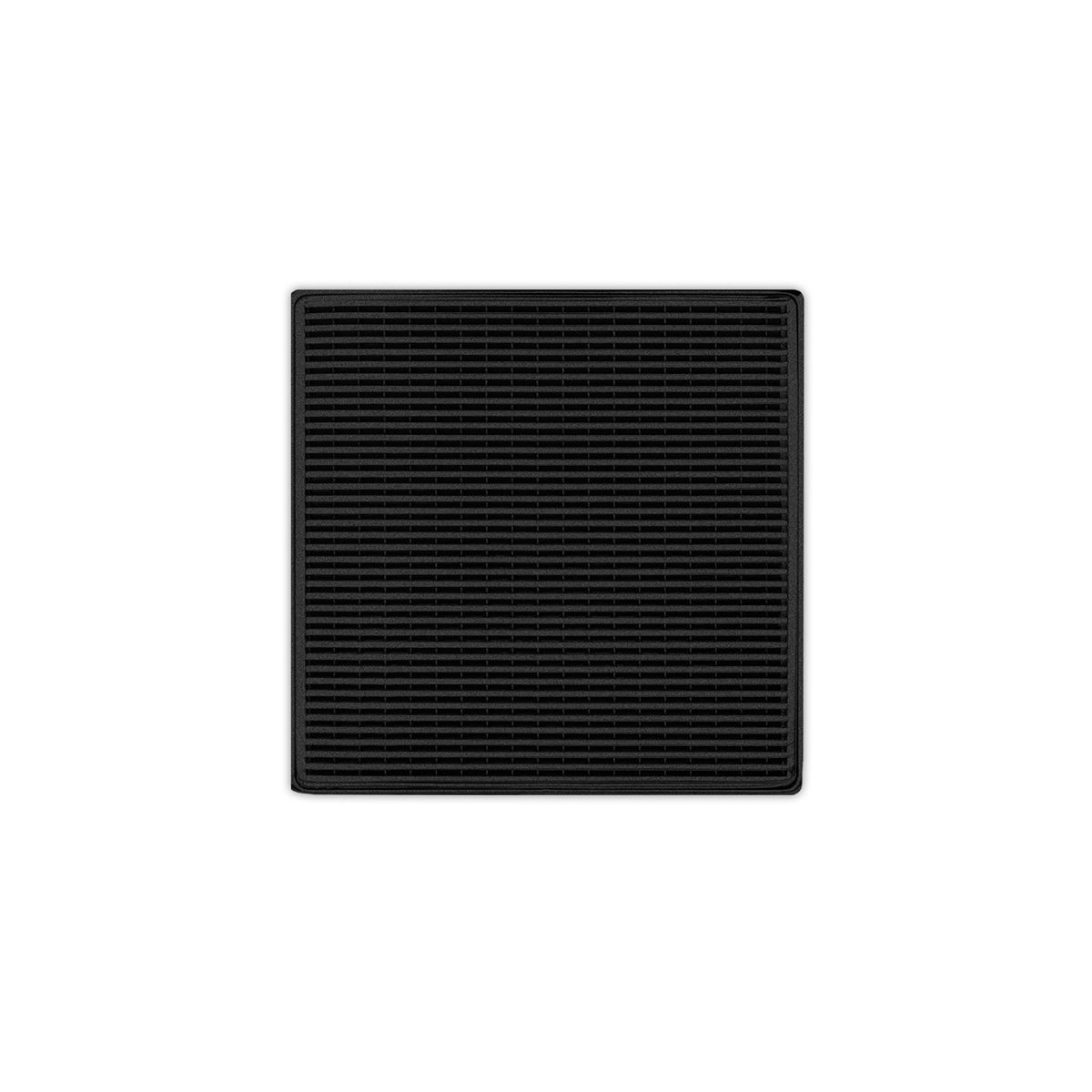 Infinity Drain WDB 5-A 5” x 5” WD 5 - Strainer - Lines Pattern & 2" Throat w/ABS Bonded Flange 2”, 3”, & 4” Outlet