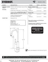 Load image into Gallery viewer, Water Inc WI-FA1310H Enduring II Lead Free Hot Water Filtration Faucet Only