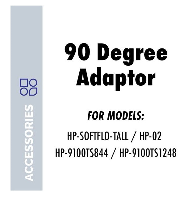 Water Inc WI-HP-W10-02691 90 Degree Adaptor