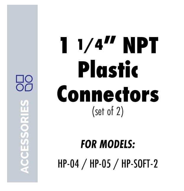 Water Inc WI-HP-W30-19916 1.25 NPT Plastic Connector