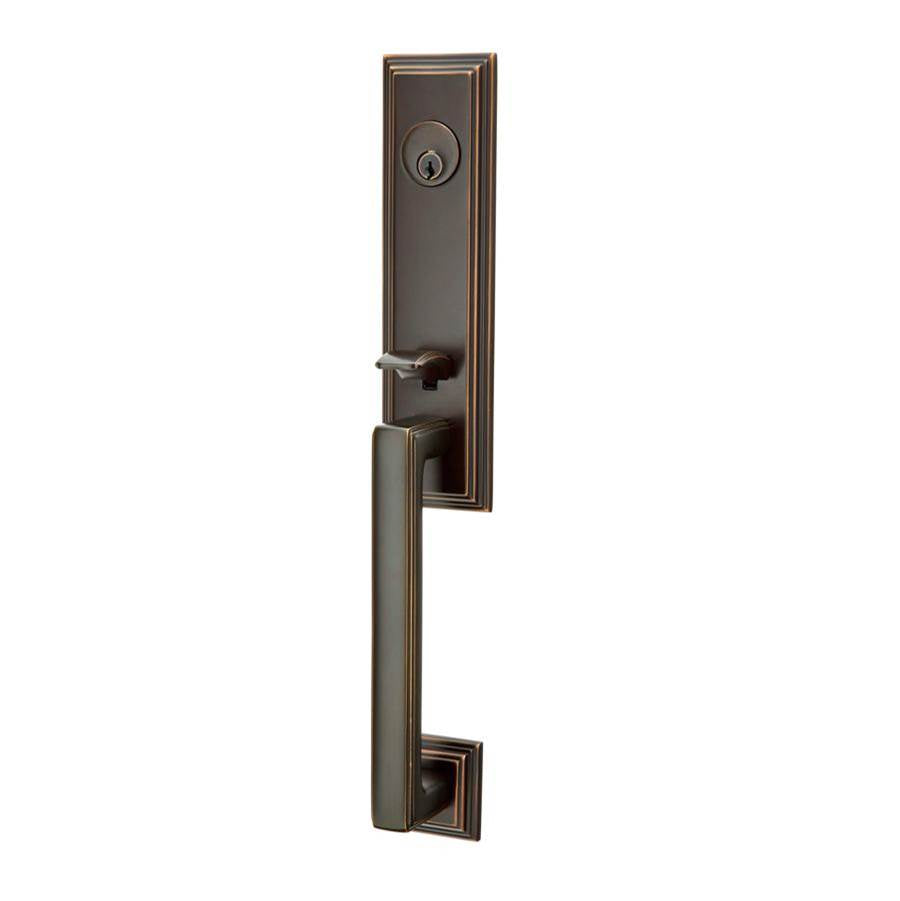 Emtek 4201NW Dummy , Wilshire Tub Entry , Norwich Knob