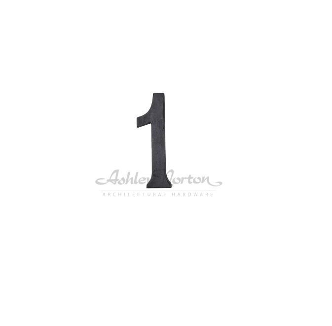 Ashley Norton WL.156 1 6" Numeral 1 - White Bronze