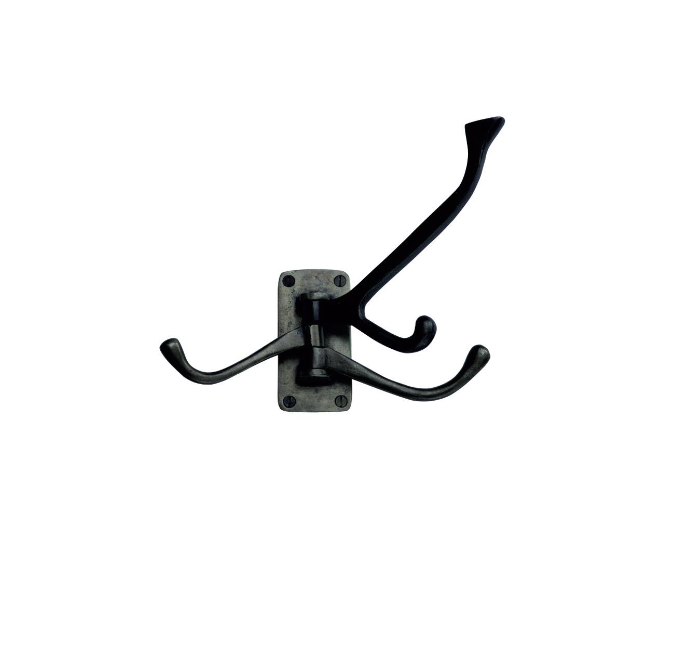 Ashley Norton WL.397 Triple Hook - White Bronze