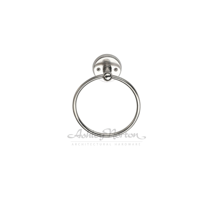 Ashley Norton WL.AG100 Towel Ring - White Bronze