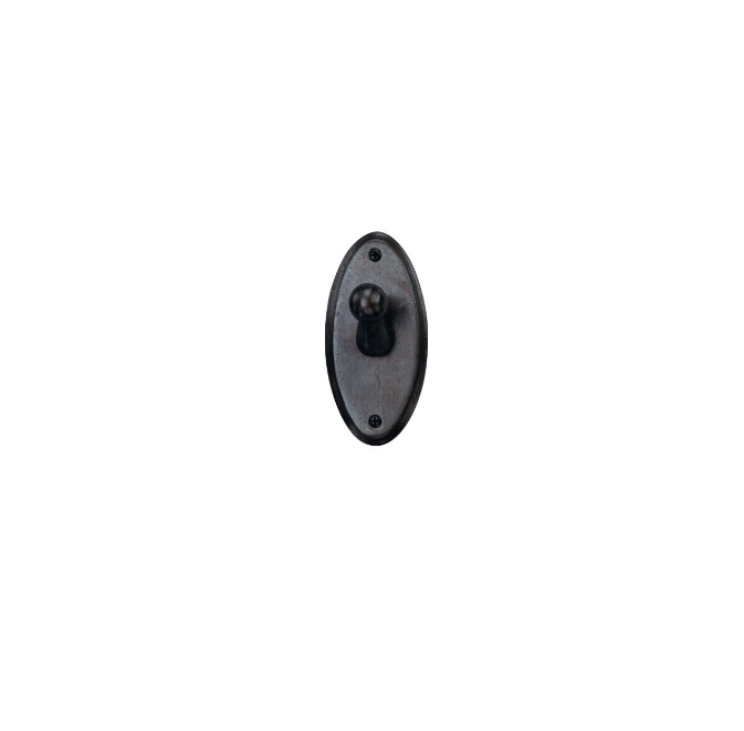 Ashley Norton WL.AR410 Hook On Small AR Escutcheon - White Bronze