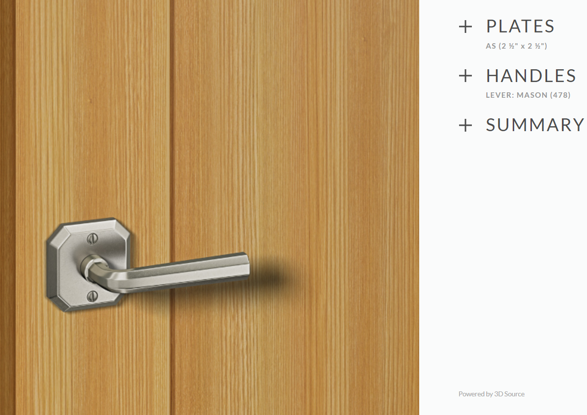 Ashley Norton WL.AS.478.20-238 Mason Privacy - White Bronze