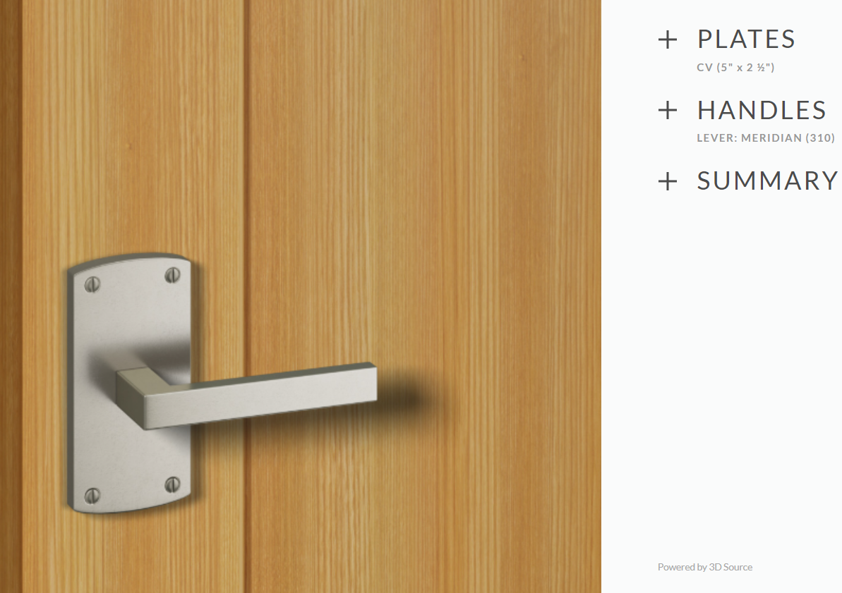 Ashley Norton WL.CV.310.36.R Meridian Gate Latch - White Bronze