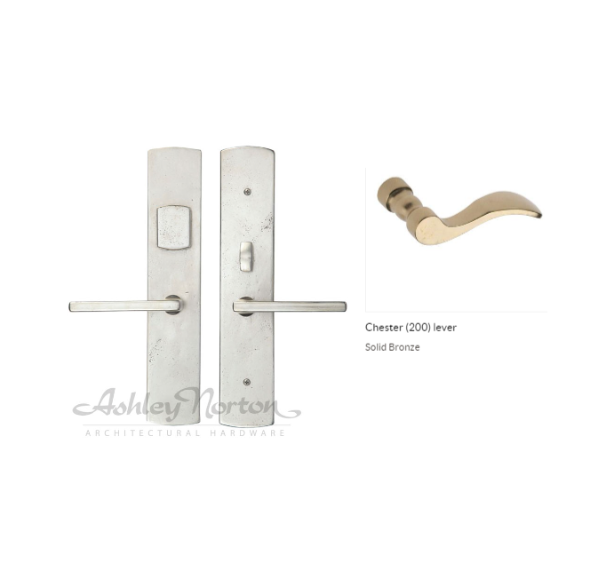 Ashley Norton WL.CVMOR.200.12.R Chester LxL Entry - White Bronze
