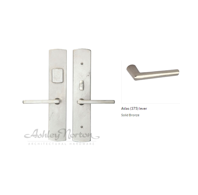 Ashley Norton WL.CVMOR.375.12.L Atlas LxL Entry - White Bronze