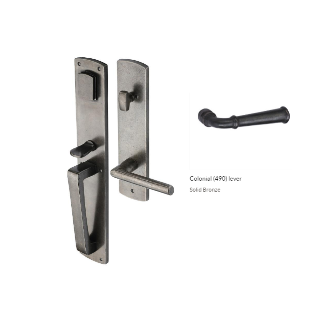 Ashley Norton WL.CVTUB.490.50.R-238 Colonial GxL Entry - White Bronze