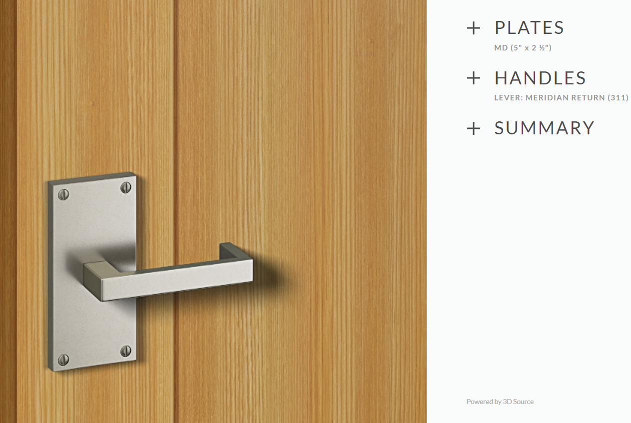 Ashley Norton WL.MD.311.20-238 Meridian Return Privacy - White Bronze