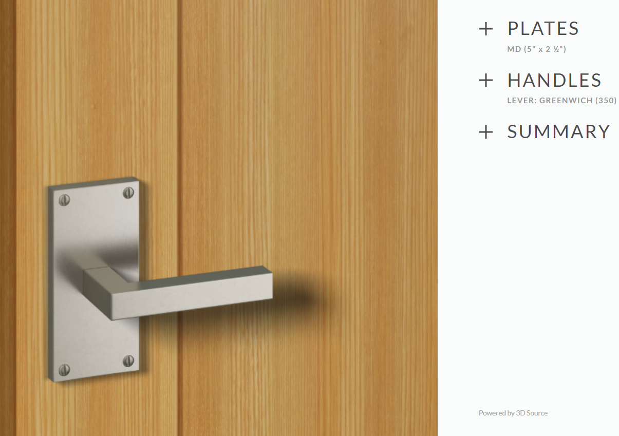 Ashley Norton WL.MD.350.36.L Greenwich Gate Latch - White Bronze