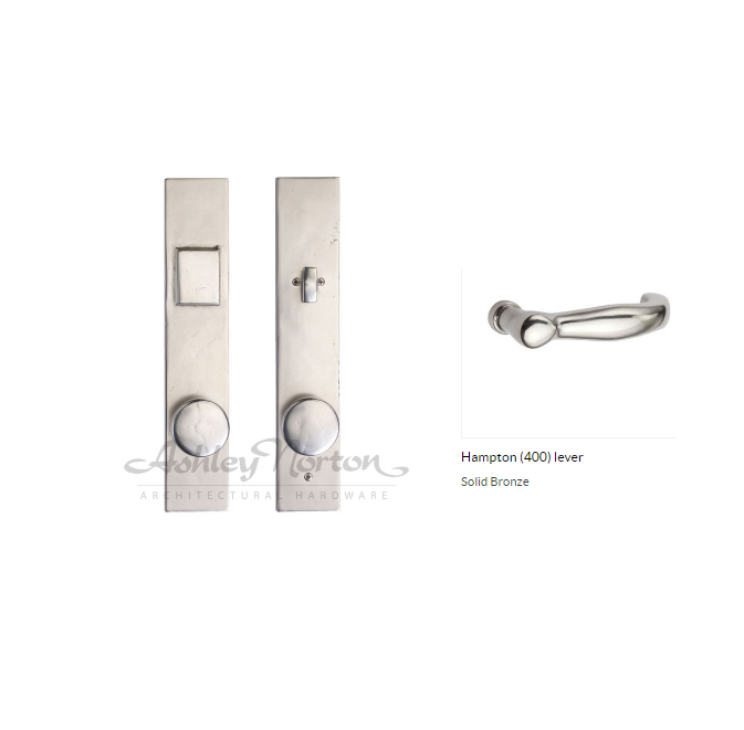 Ashley Norton WL.MDLES.400.50.R-234 Hampton Entry - White Bronze