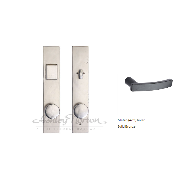 Ashley Norton WL.MDLES.465.50.L Metro Entry - White Bronze