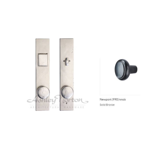 Ashley Norton WL.MDLES.990.50 Newport Entry - White Bronze