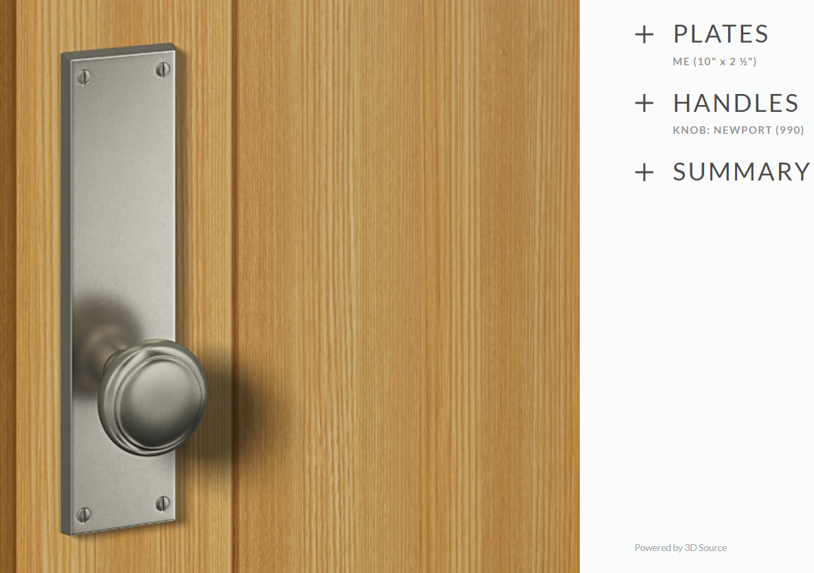 Ashley Norton WL.ME.990.40 Newport SIngle Dummy - White Bronze