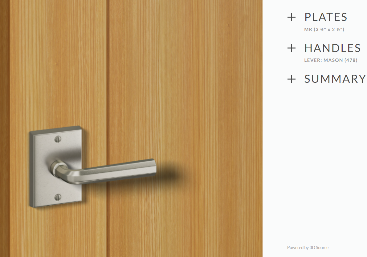 Ashley Norton WL.MR.478.20 Mason Privacy - White Bronze