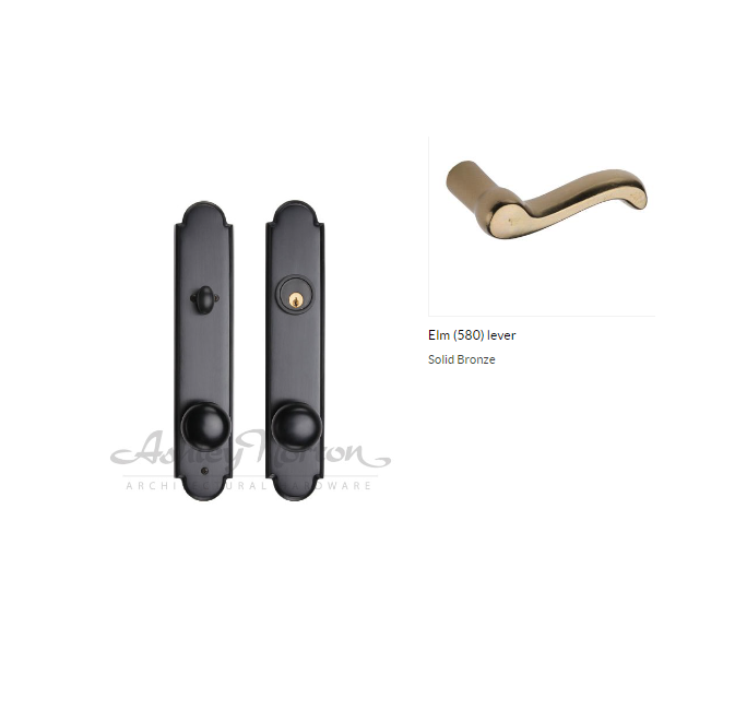 Ashley Norton WL.SPLES.580.50.L Elm Entry - White Bronze