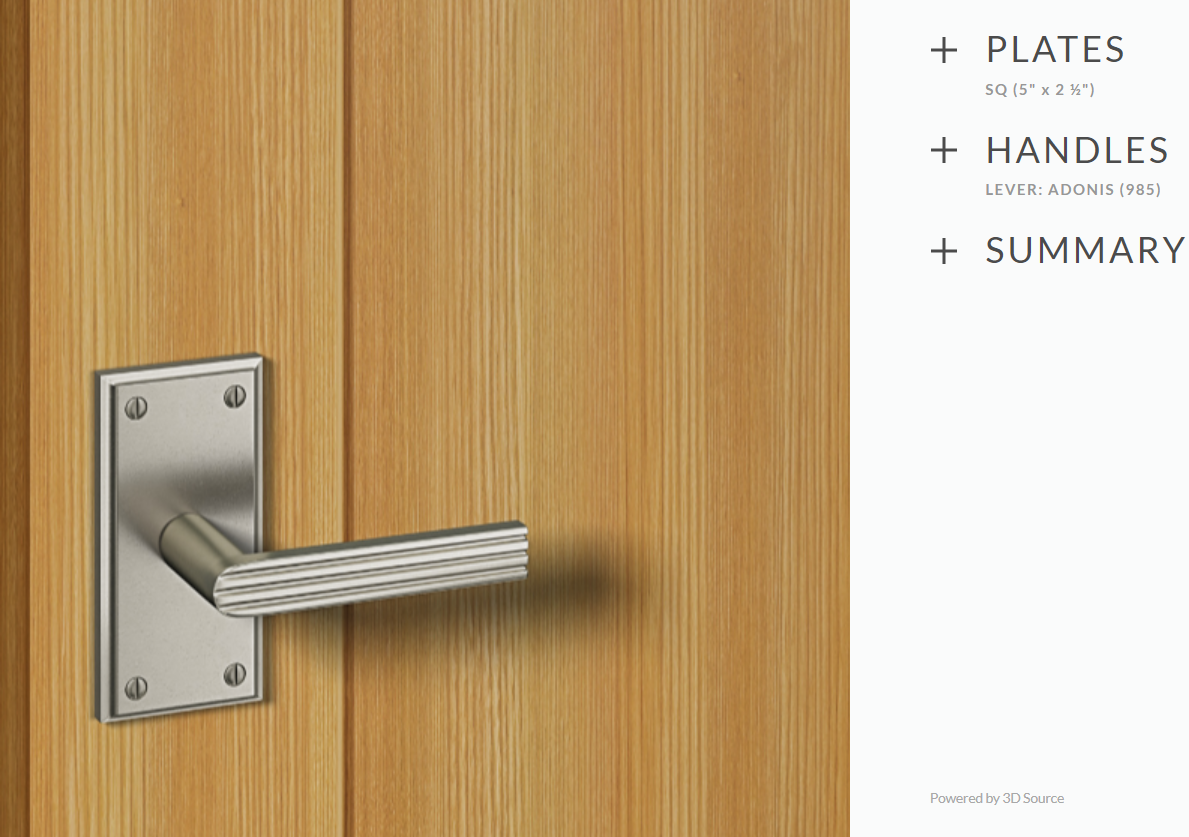 Ashley Norton WL.SQ.985.30-238 Adonis Passage - White Bronze