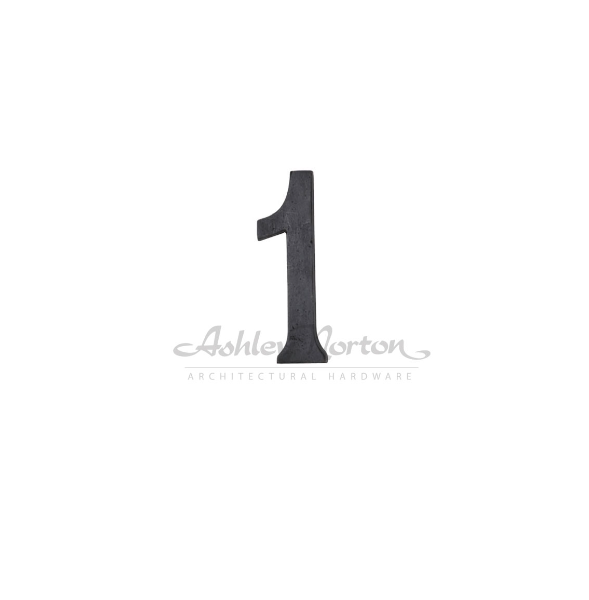 Ashley Norton WM.155 1 4" Numeral 1 - Medium White Bronze