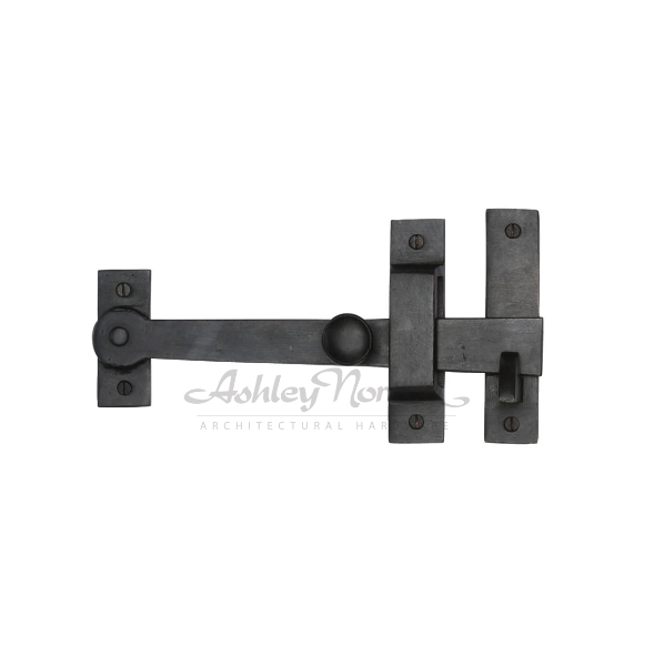 Ashley Norton WM.3520 Drop Bar with Knob - Medium White Bronze